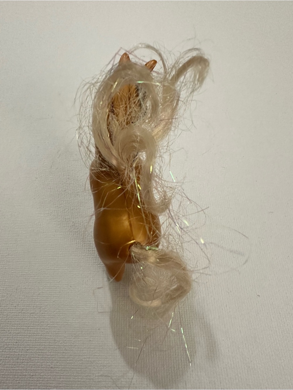 Vtg 1990's Kenner Littlest Pet Shop Sparkling Pony Horse Sky Blaze Palomino 3" - Picture 5 of 7